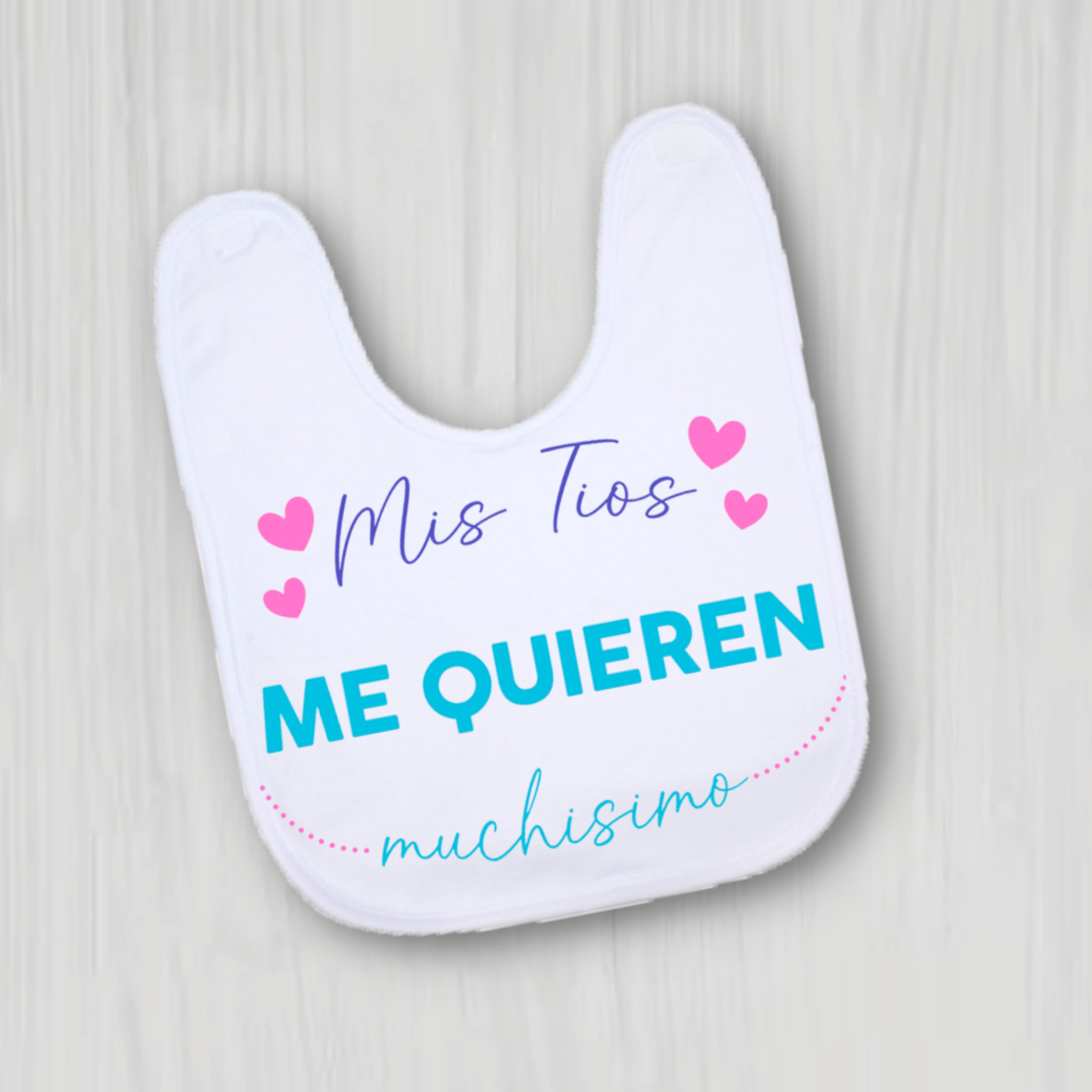 Paquete 20 pzas Babero personalizado bebé