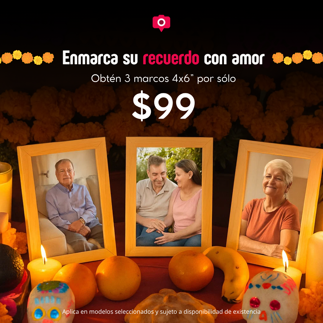 Kit 3 Portarretraros tamaño 4x6 pulgadas