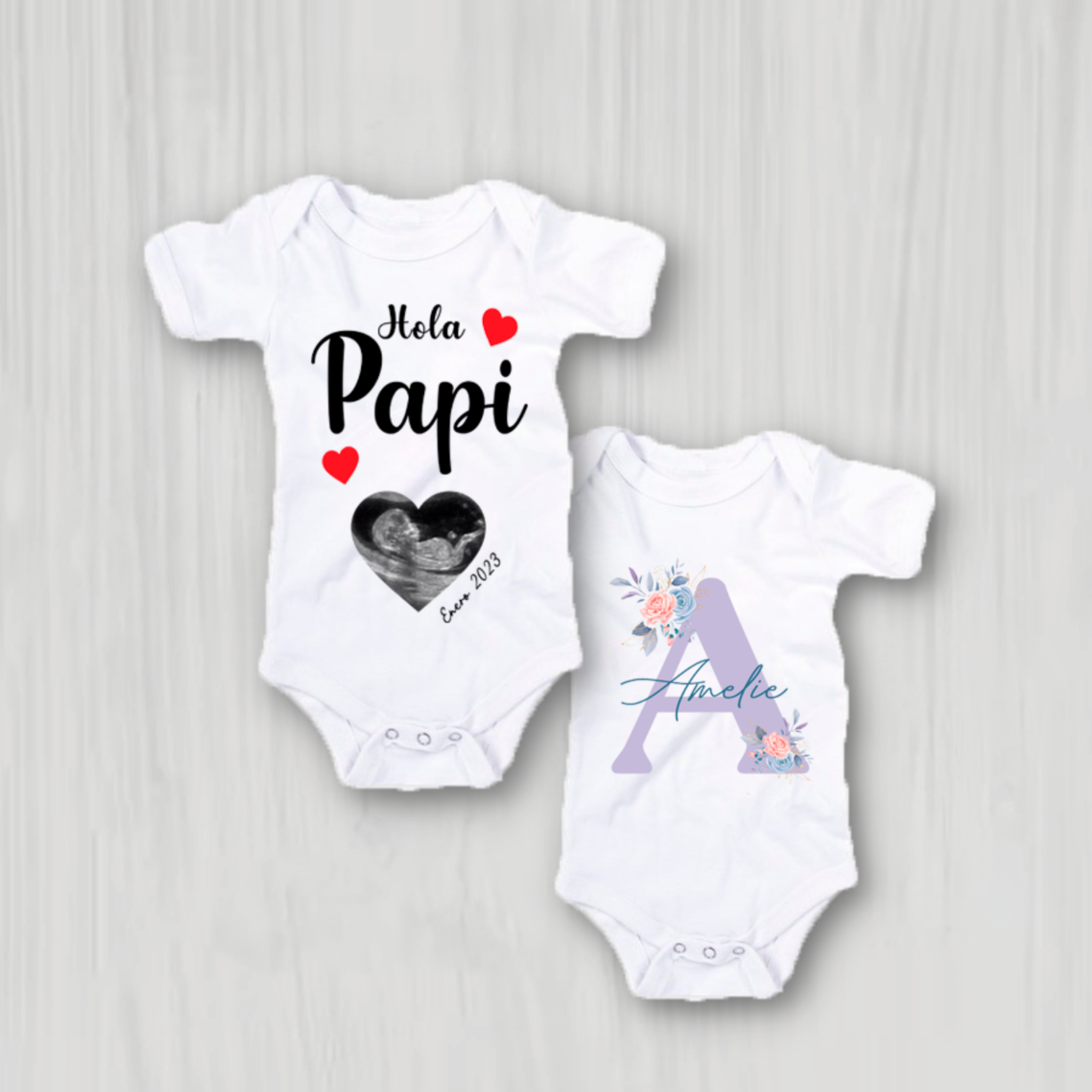 Paquete 10 pzas Pañalero personalizado bebé - Main Image