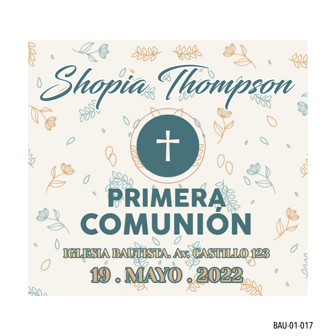 Alomohada personalizada 30x30 cm