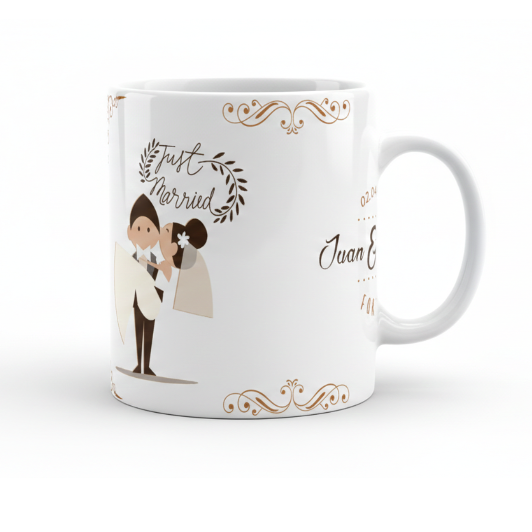 Taza Blanca Personalizada