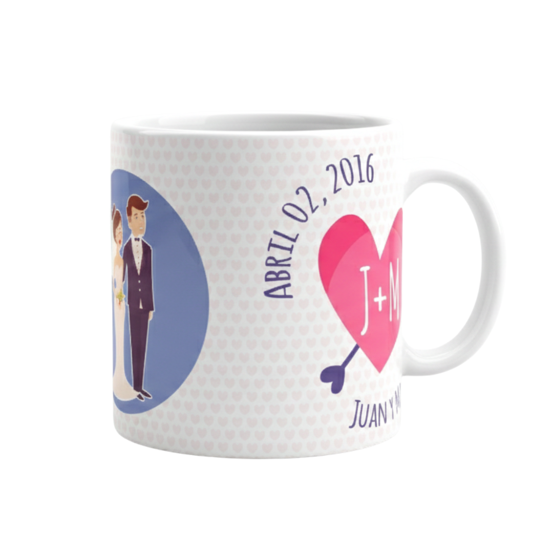 Taza Blanca Personalizada