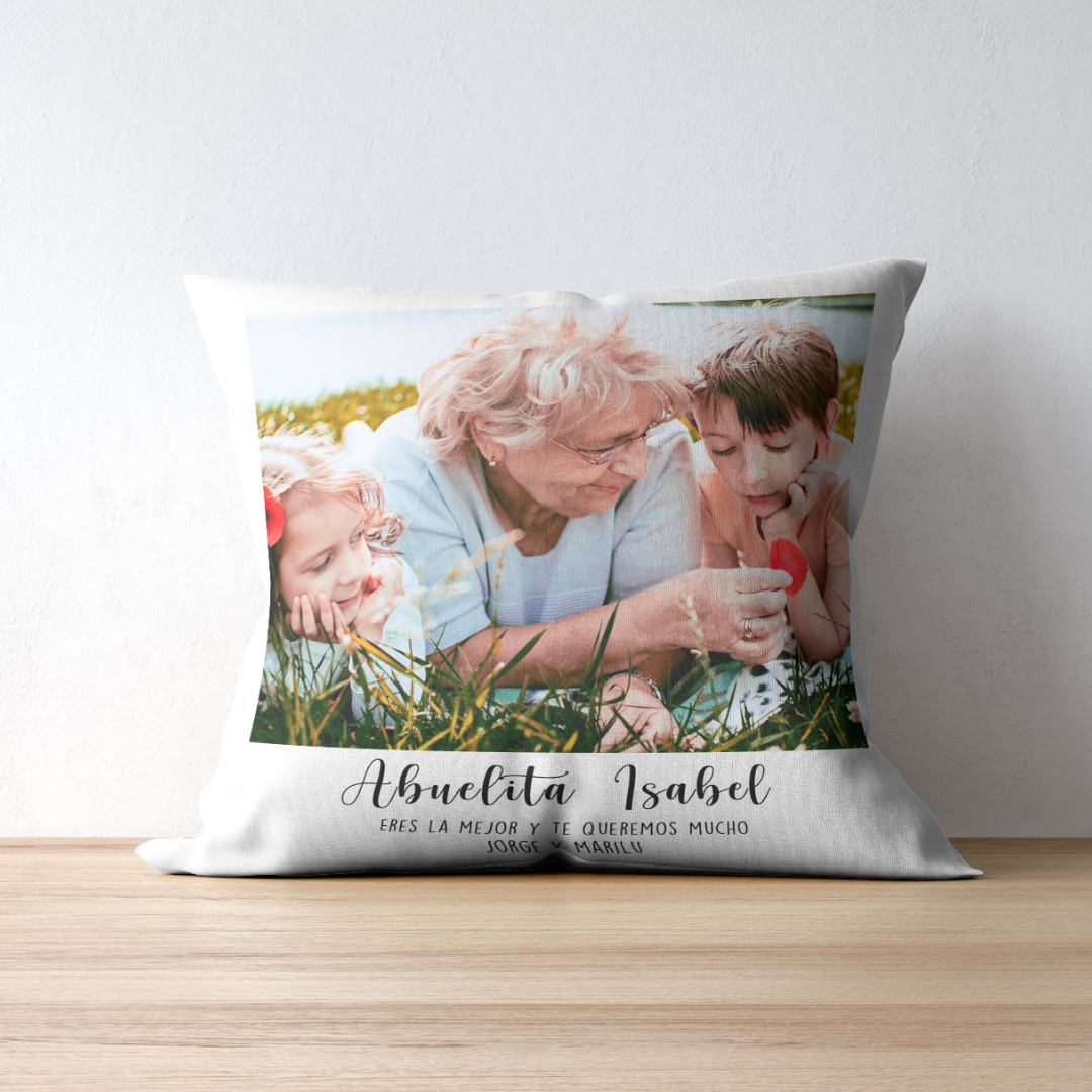 Alomohada personalizada 30x30 cm