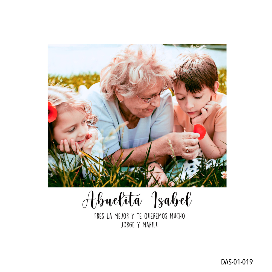 Alomohada personalizada 30x30 cm