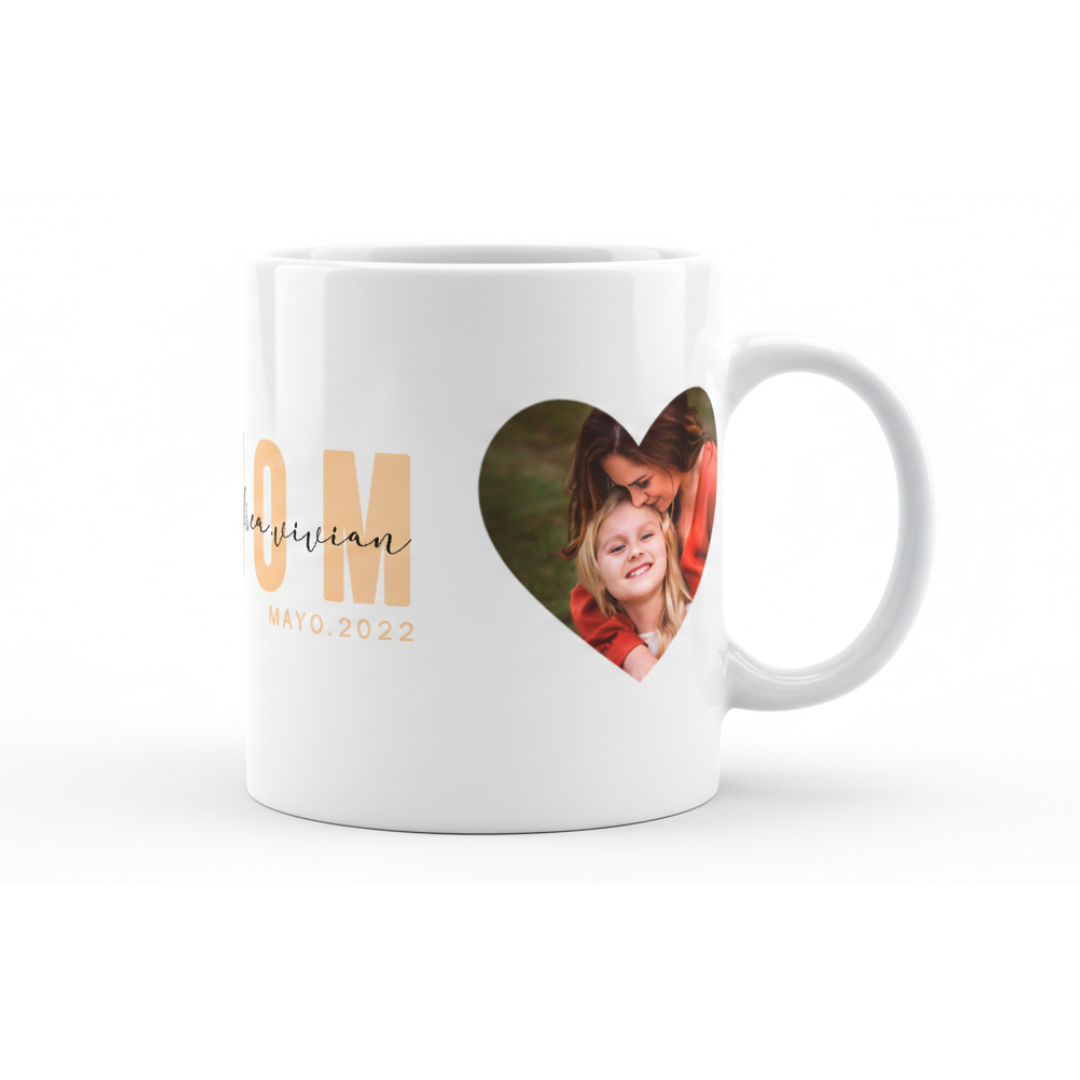 Taza Blanca Personalizada