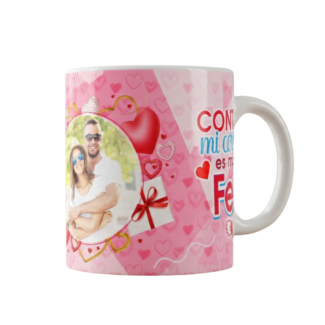 Taza Blanca Personalizada