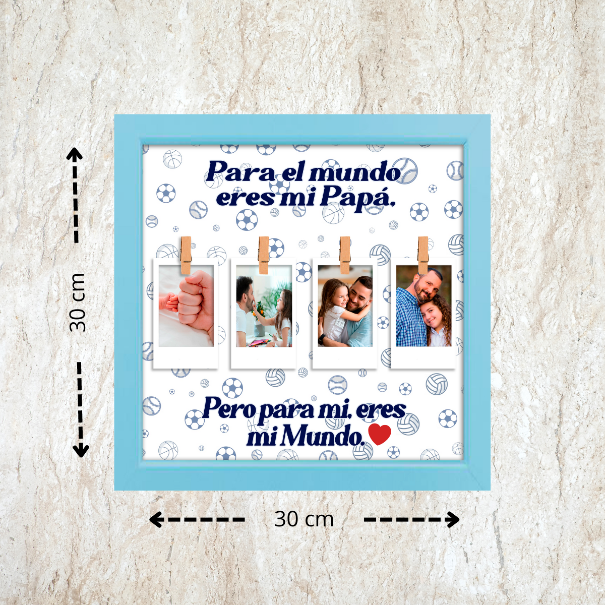 Cuadro 30x30cm Personalizado