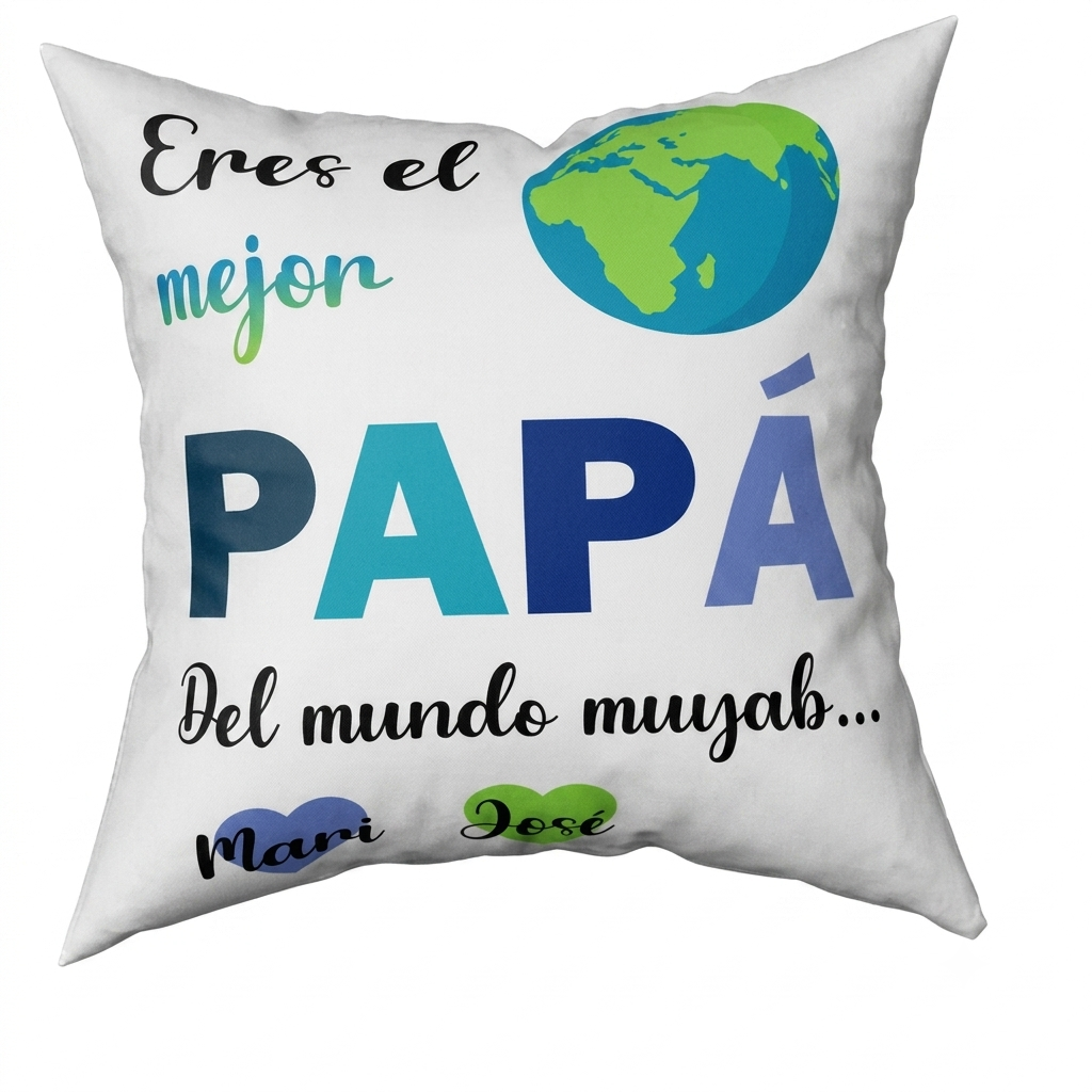 Almohada Personalizada para Papá