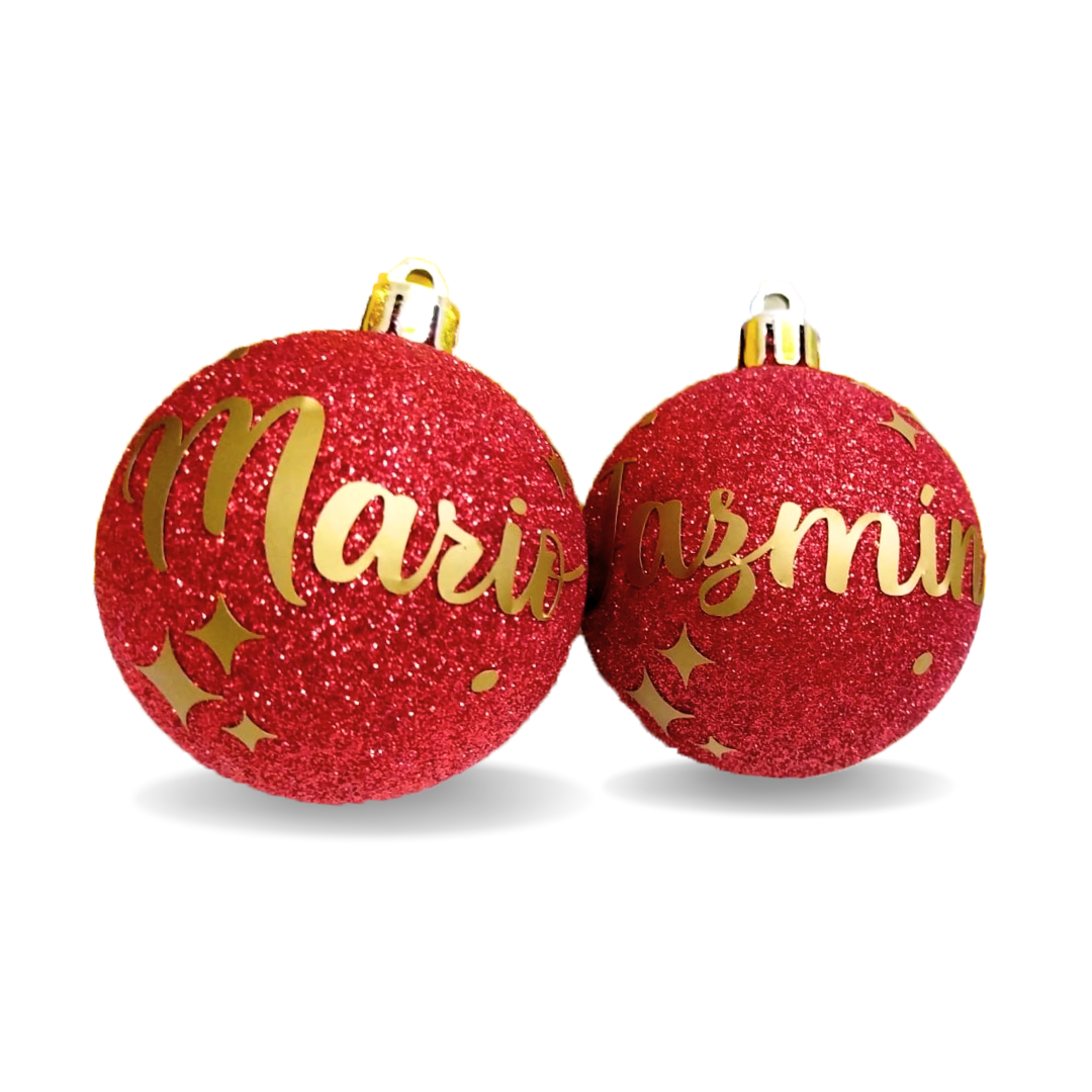 Set 6 Esferas con Vinil